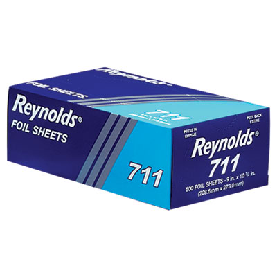 Picture of Rfp 711 Pop-Up Inter folded Aluminum Foil Sheets- 9 x 10.75- Silver