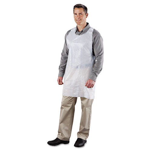 Picture of Rpp DA2442 24 W x 42 L in. Poly Apron- White