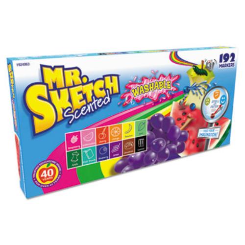 Picture of Sanford Ink 1924063 Washable Markers- Chisel -Assorted Colors