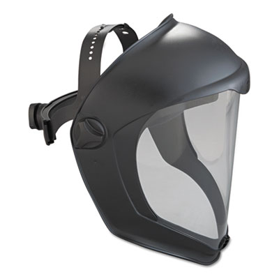 Bionic Face Shield - Matte Black Frame - Clear Lens - Anti-Fog Visor
