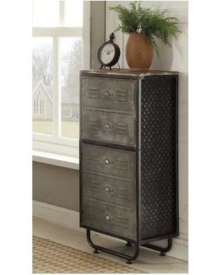 Picture of 4D Concepts 140209 Locker Collection 2 Door Bookcase- Black & Grey