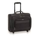 United States Luggage B644 Classic Rolling Overnighter Case, 15.6 in., Black United States Luggage B644 Classic Rolling Overnighter Case, 15.6 in., Black