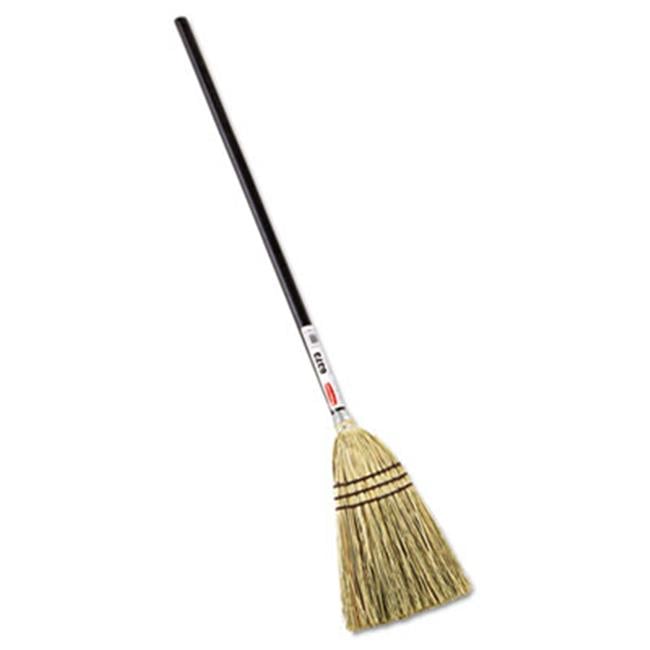 Rubbermaid Commercial Products 6373BRO Lobby Corn-Fill Broom 38 in. Handle - ...