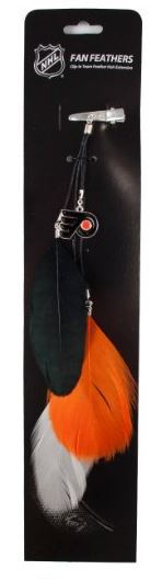 Picture of Philadelphia Flyers Team Color Feather Hair Clip