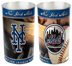 Picture of New York Mets Wastebasket 15 Inch
