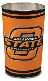 Oklahoma State Cowboys Wastebasket 15 Inch