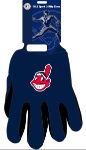 Cleveland Indians Two Tone Gloves - Adult Size