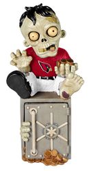 Picture of Arizona Cardinals Zombie Figurine Bank