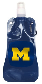 Picture of Michigan Wolverines 16 ounce Foldable Water Bottle
