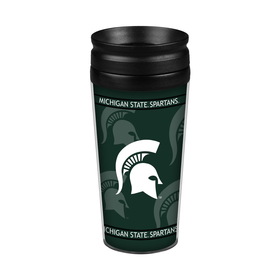 Picture of Michigan State Spartans Travel Mug 14oz Full Wrap Style