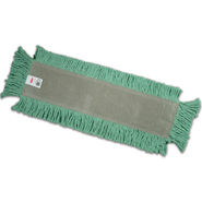 Blended Cut-End Disposable Dust Mop - Green - 5 x 24 in. - High Dust Pick-Up
