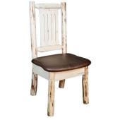 Picture of Montana Woodworks MWKSCNSADD Saddle Pattern Side Chair- Ready To Finish