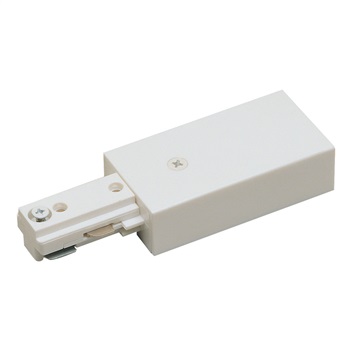 Nora Lighting NT-316W-L Live End Feed - White