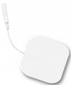 Pain Management Technology PMT-SPS1250 Soft-Touch Silver Electrodes Tricot Back - Tyco Gel- 1.25 x 1.25 in.