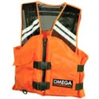 41500-S-M Commercial Comfort Mesh Deluxe Type III - Orange- Small & Medium