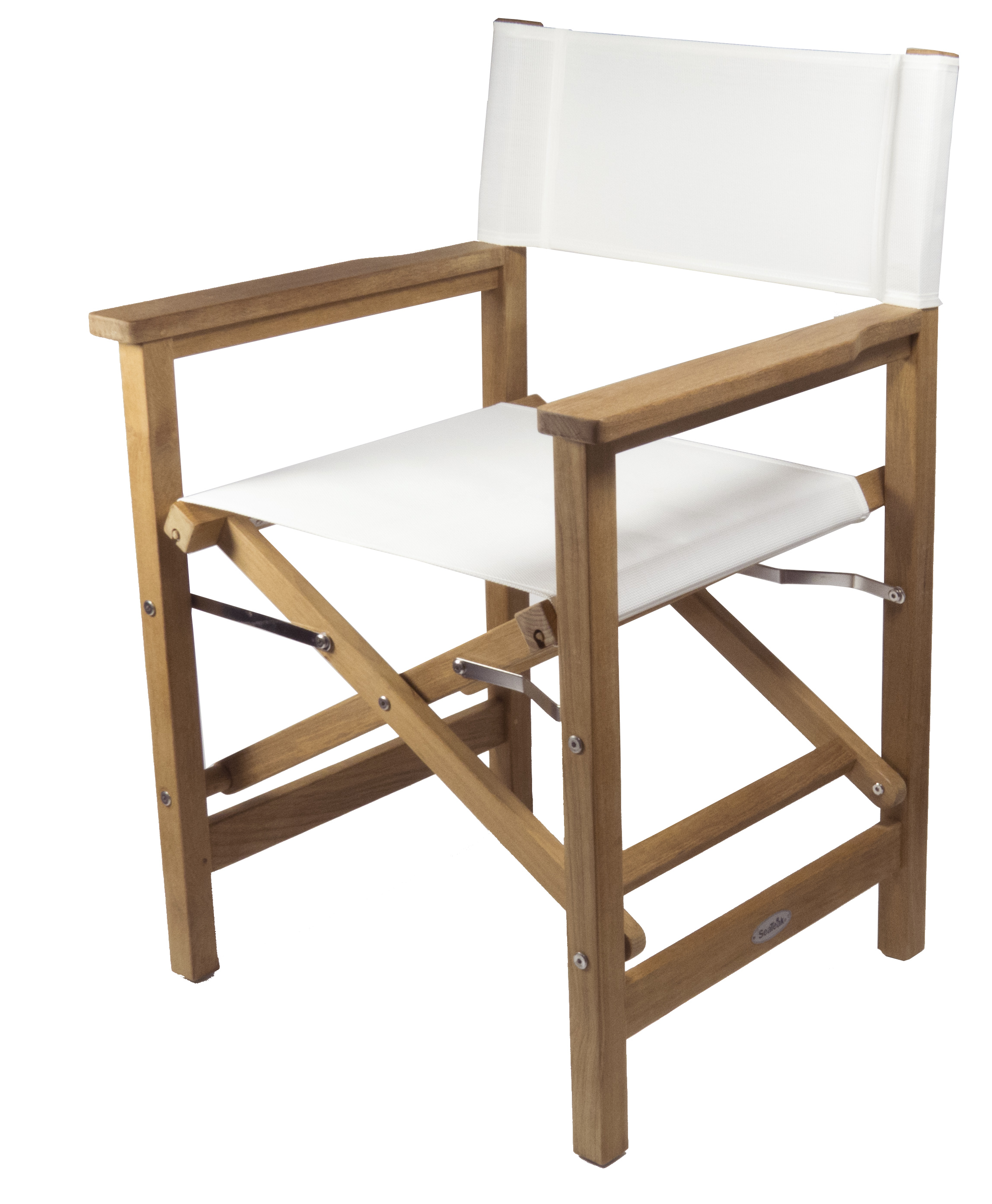 Picture of SeaTeak 60067-WHT Directors Chair- White Seat Cover