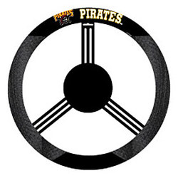 Picture of Pittsburgh Pirates Steering Wheel Cover Mesh Style