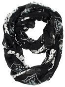 Picture of Oakland Raiders Infinity Scarf
