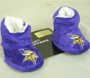 Minnesota Vikings Slippers - Baby High Boot