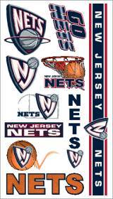 3208514379 New Jersey Nets Temporary Tattoos