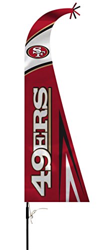 Picture of San Francisco 49ers Flag Premium Feather Style Special Order