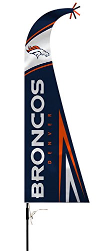 Denver Broncos Flag Premium Feather Style Special Order