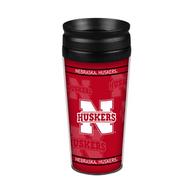 Picture of Nebraska Cornhuskers 14oz. Full Wrap Travel Mug