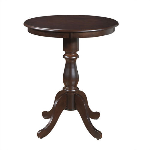 Picture of Carolina Chair & Table 3630B-ESP Fairview Round Pedestal Bar Table&#44; Espresso - 30 in.