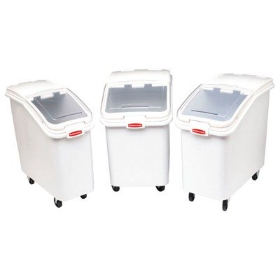 Picture of Rubbermaid Commercial Products RCP360388WHI 4.1 cu. ft. Prosave Mobile Ingredient Bin