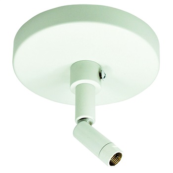 Nora Lighting NT-349S Sloped Ceiling Adapter- Silver
