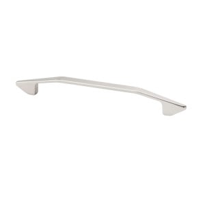 s 160 mm. Modern Bow Pull - Satin Nickel