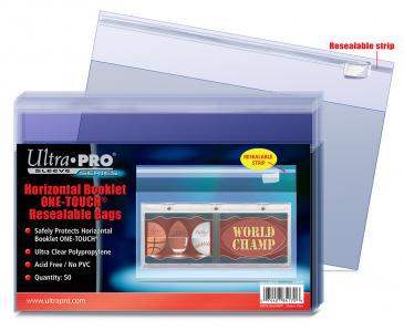 Picture of One Touch Resealable Bag - Booklet Horizontal - (50 per pack)