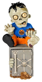 New York Knicks Zombie Figurine Bank