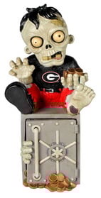 Picture of Georgia Bulldogs Zombie Figurine Bank