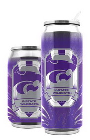 Picture of Kansas State Wildcats Stainless Steel Thermo Can - 16.9 ounces