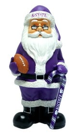 Kansas State Wildcats Garden Gnome - Santa
