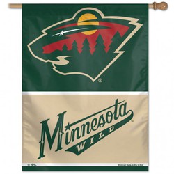 Picture of Minnesota Wild Flag 12x18 Garden Style 2 Sided