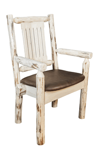 Picture of Montana Woodworks MWCASCNVSADD Captains Chair- Saddle Pattern