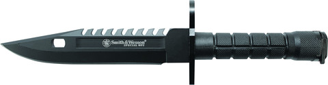 SW3BCP Special Ops M-9 Bayonet Fixed Blade Knife, Nylon Fiber Handle