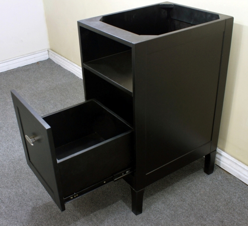 Bellaterra Home Cabinet, Espresso - 16 in.
