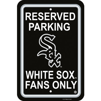 Picture of Fremont Die 60204 Chicago White Sox - Plastic Parking Sign
