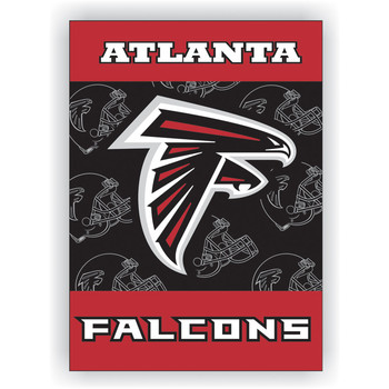 Picture of Fremont Die 94820B Atlanta Falcons Two Sided House Banner - 28 x 40 in.