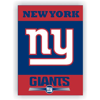 Picture of Fremont Die 94875B New York Giants Two Sided House Banner - 28 x 40 in.
