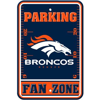 Fremont Die  Denver Broncos Plastic Parking Sign - Fan Zone