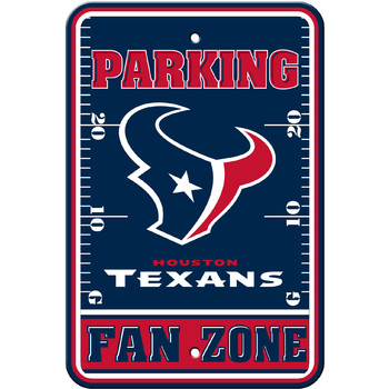 Fremont Die  Houston Texans Plastic Parking Sign - Fan Zone