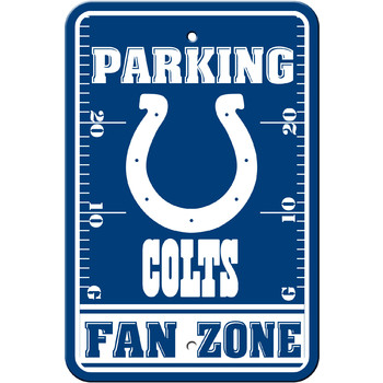 Fremont Die 92224 Indianapolis Colts Plastic Parking Sign - Fan Zone