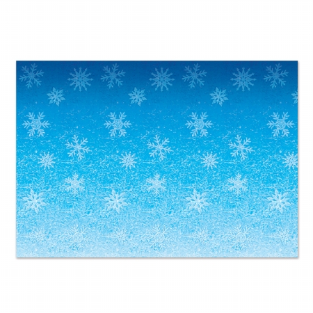 Picture of Beistle Company 20207 Snowflakes Backdrop