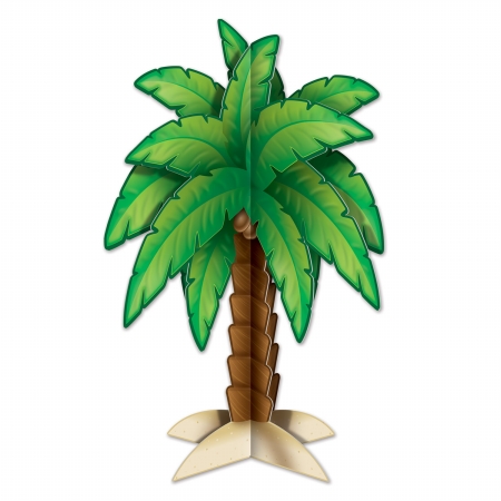 Picture of Beistle Company 54713 3-D Palm Tree Centerpiece