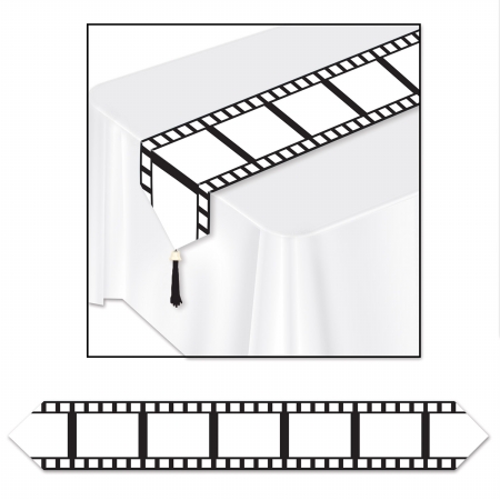 Picture of Beistle Company 54718 Printed Filmstrip Table Runner