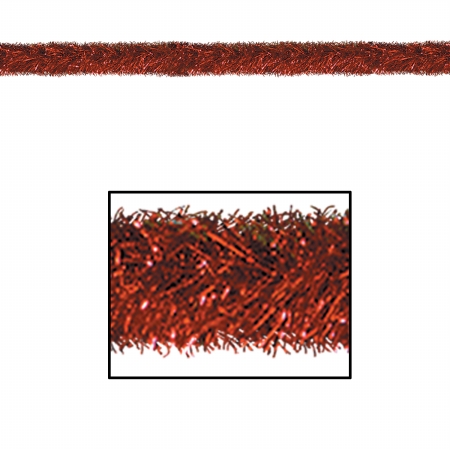Picture of Beistle Company 55281-R FR Gleam N Tinsel Garland - Red